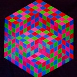 Rubik's Cube
2003 ~ 50 x 50 inches 